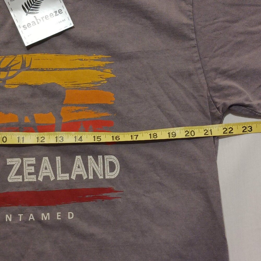 Seabreeze New Zealand Untamed Cotton Graphic T-Shirt Size Medium - Picture 5 of 6